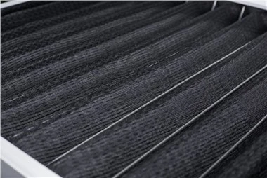 Filtri dell'aria in rete di nylon nero lavabile
